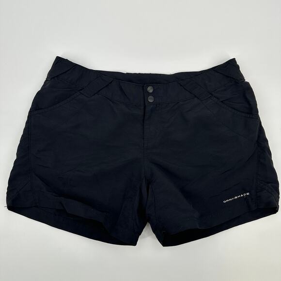 Columbia PFG Coral Point III Black Womens Outdoors Performance UPF50 Shorts Lrg - Picture 2 of 9